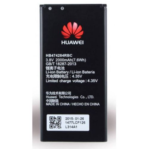 HUAWEI mobilni telefon-akumulator Huawei Y5, Huawei Y625, Huawei Y635, Huawei Ascend G615, Huawei Ascend G620s bulk 2000 mAh bulk/oem slika 1