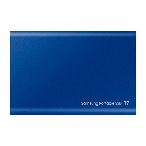 Samsung MU-PC2T0H/WW Portable SSD 2TB, T7, USB 3.2 Gen.2 (10Gbps), [Sequential Read/Write : Up to 1,050MB/sec /Up to 1,000 MB/sec], Blue slika 3