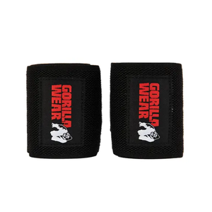 Gorilla Wear Steznici za skočni zglob - Crni, 2kom