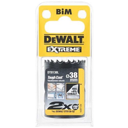 DEWALT KROVNA PILA BI-METAL 38MM, M42 DT8138L slika 1