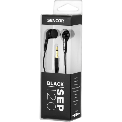 Sencor slušalice SEP 120 BLACK slika 7