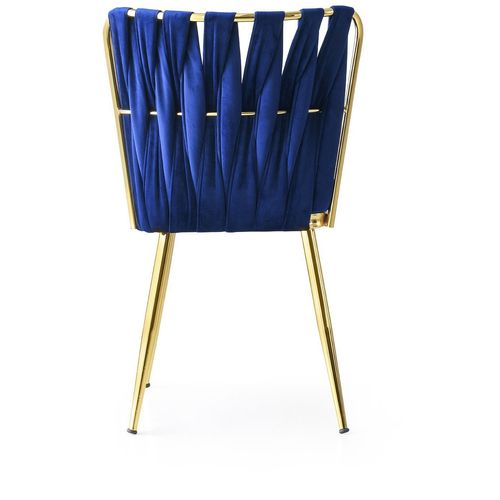 Kuşaklı - 209 V4 Gold
Navy Blue Chair Set (4 Pieces) slika 4