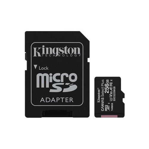 Memorijska kartica Kingston SD MICRO 256GB Class 10 UHS-I + ad slika 1