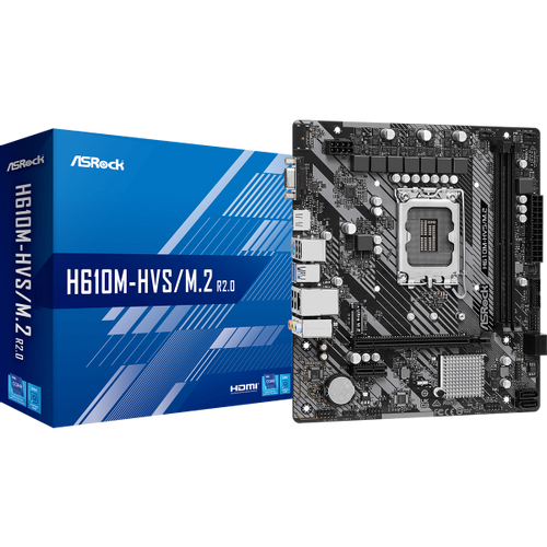  ASRock MB s1700 H610M-HVS/M.2 R2.0 90-MXBJJ0-A0UAYZ slika 1