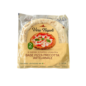Vera Napoli zanatska predpečena baza za pizzu 2 x 250 g