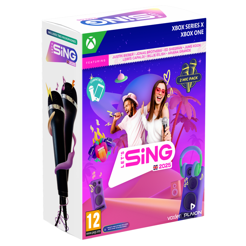 Xbox Let’s Sing 2025 – Paket s dva mikrofona (XBOX) image