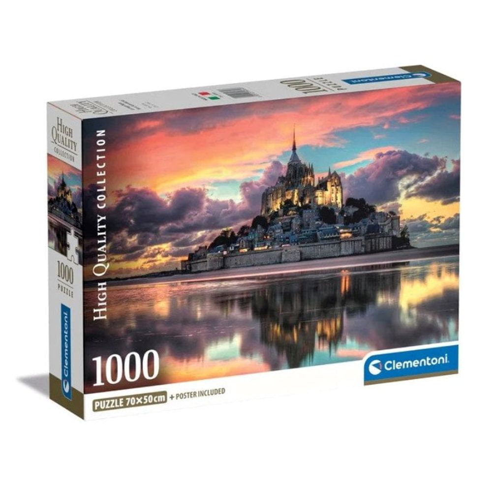 Clementoni Puzzle Mont Saint Michel 1000kom slika 1
