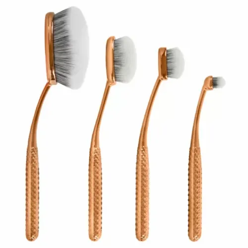 Set četkica za šminkanje Rose gold - MODA METALLIC  slika 1