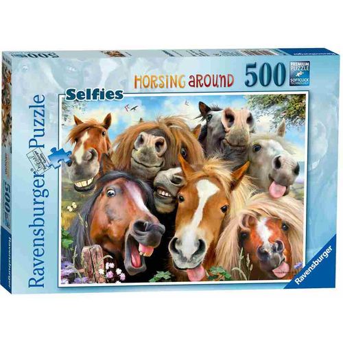 Ravensburger Puzzle konji 500kom slika 1