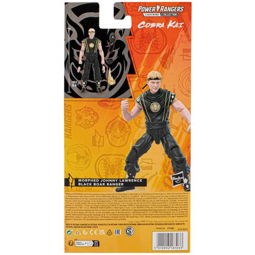 Power Rangers Cobra Kai Ranger Morphed Johnny Lawrence Black Boar figure 15cm slika 1