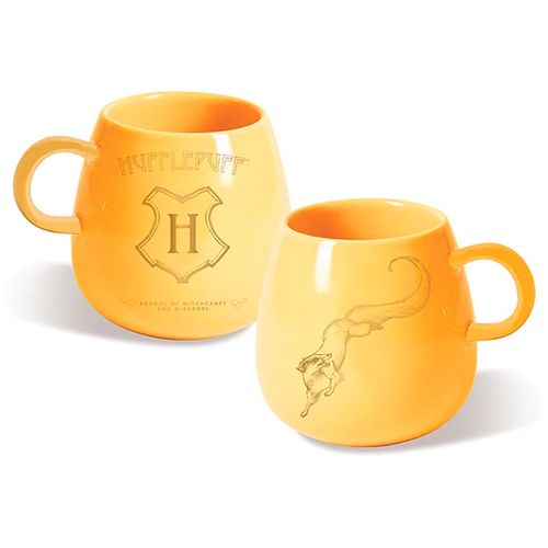 PYRAMID HARRY POTTER (INTRICATE HOUSES HUFFLEPUFF) SHAPED MUG slika 1