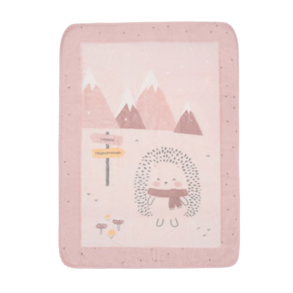 Kikka Boo Super mekana dekica Hedge-Hugs 110x140cm, Pink slika 1
