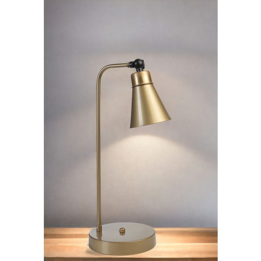 Dora Eskitme Masa Lambası - Zlatna Stolna Lampa slika 2
