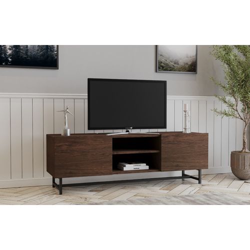 Wood - Walnut Walnut TV Stand slika 2