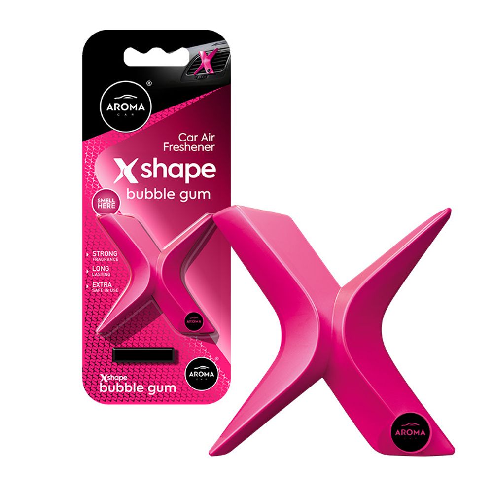 MIRIS ZA AUTO AROMA CAR X-SHAPE BUBBLE GUM (VENTILACIJA) slika 1