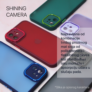 Torbica Shining Camera za iPhone 15 6.1 tamno zelena