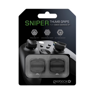 GIOTECK THUMB GRIPS SNIPER za XBOX X/S CRNE