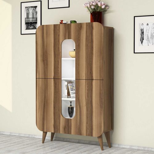 Mine - Walnut, White Walnut
White Multi Purpose Cabinet slika 2