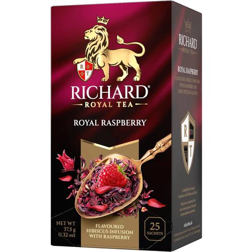 Richard Royal Raspberry - Voćno-biljni čaj sa komadićima voća, 25x1,5g 1100735 slika 4