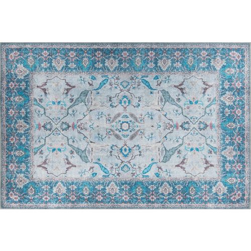 Conceptum Hypnose  Dorian Chenille - Blue AL 333 Multicolor Hall Carpet (75 x 150) slika 2
