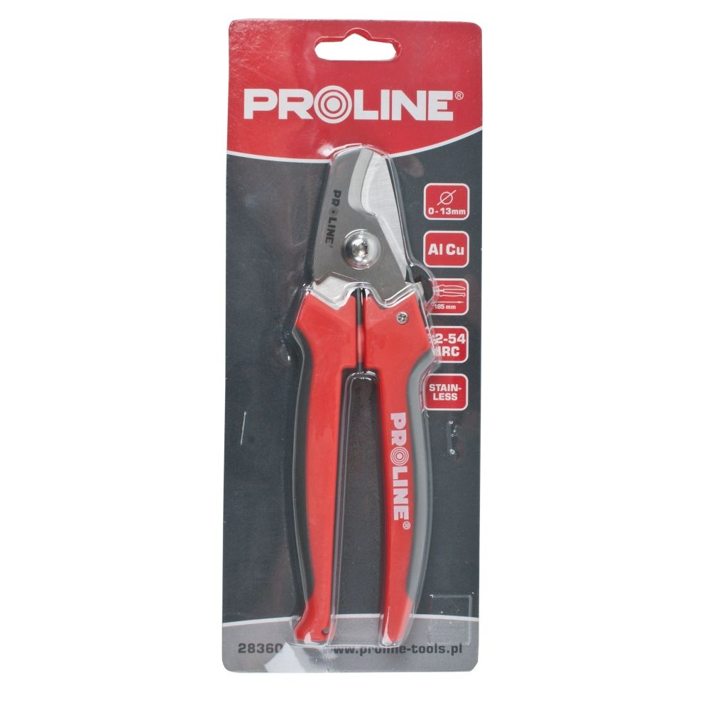 KLIJEŠTA ZA REZANJE KABELA 0-13MM2 L 185MM  28360 slika 1