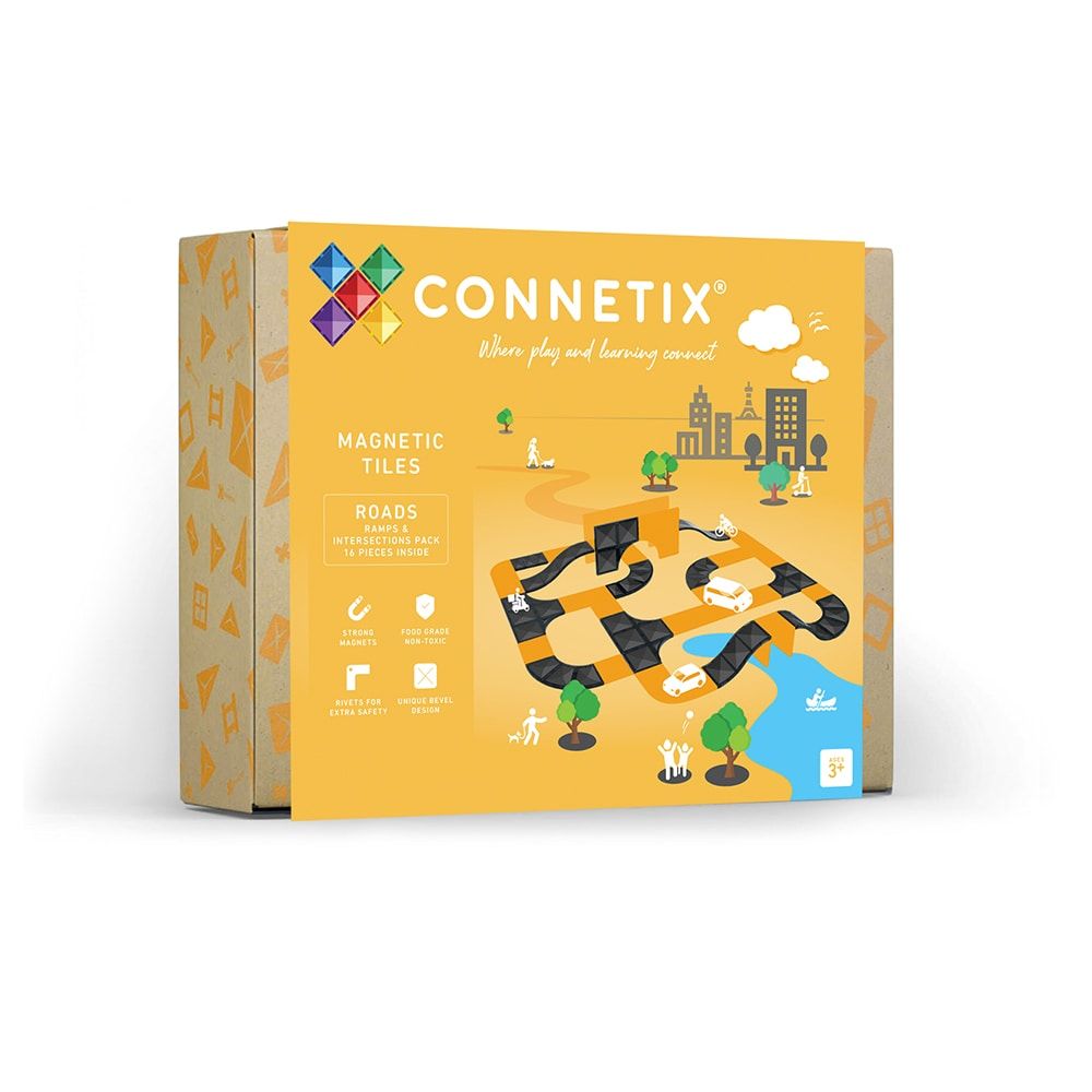 Connetix Magnetne pločice za slaganje Ramps & Intersections Pack, 16kom slika 1