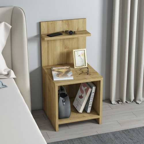 Vıdora - Oak Oak Nightstand slika 2