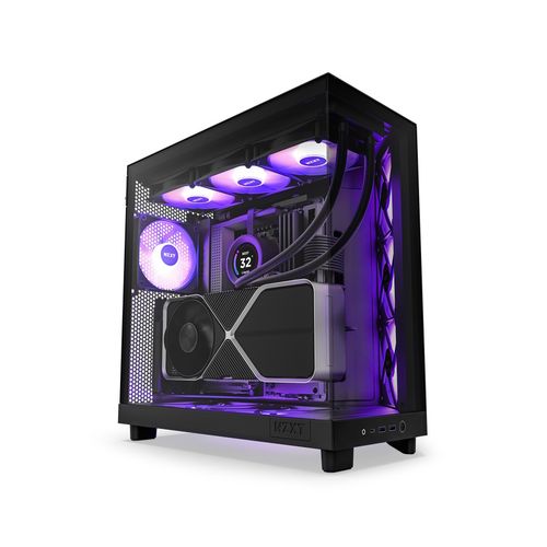 NZXT H6 Flow RGB kućište crno (CC-H61FB-R1) slika 3