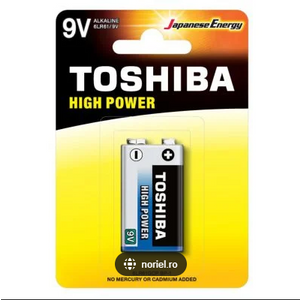 Toshiba High Power Alkalna Baterija 6Lf22 Bp 1/1