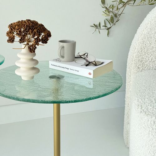 Solis - Gold, Transparent Gold
Transparent Side Table Set slika 3