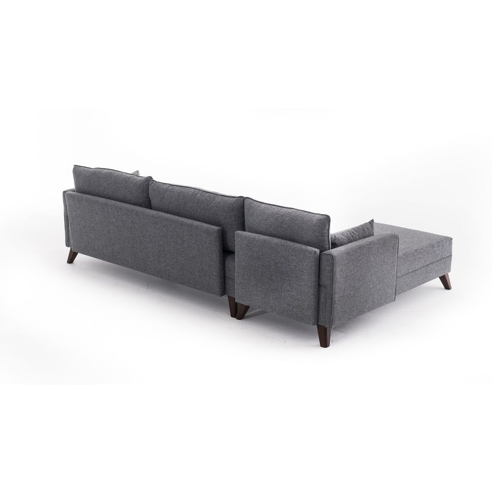 Bella - ugaona sofa, lijevi ugao - siva slika 7