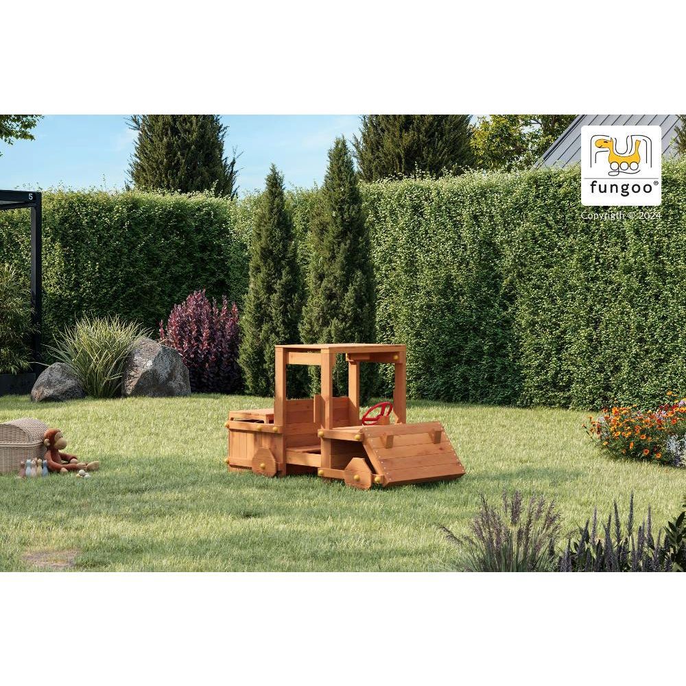 Fungoo set GARDEN BUGGY - Drveno dječije igralište slika 3