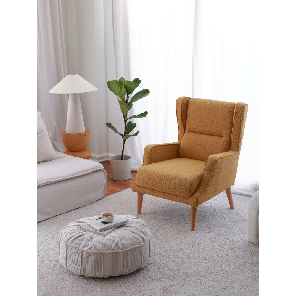 Klam - Mustard Mustard Wing Chair slika 1