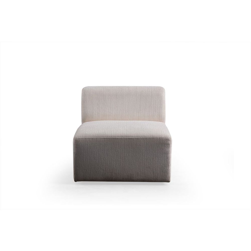 Ugaona sofa Melva (L1,5 + O1 + C + O2 + Chl Desno) - boja: bijela slika 7