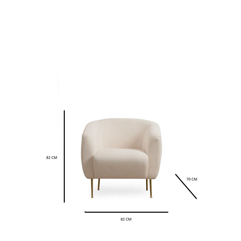 Eses Cream - Wing Chair slika 4