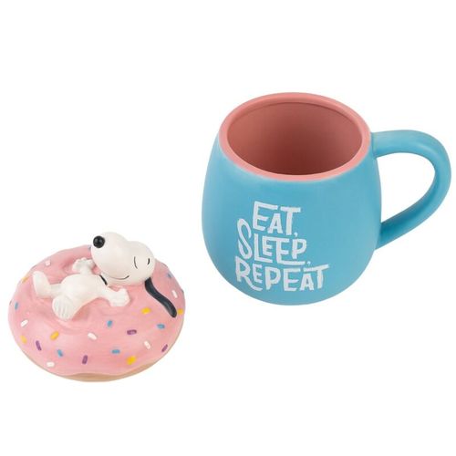 Snoopy Eat Sleep Repeat 3D šalica 500ml slika 2