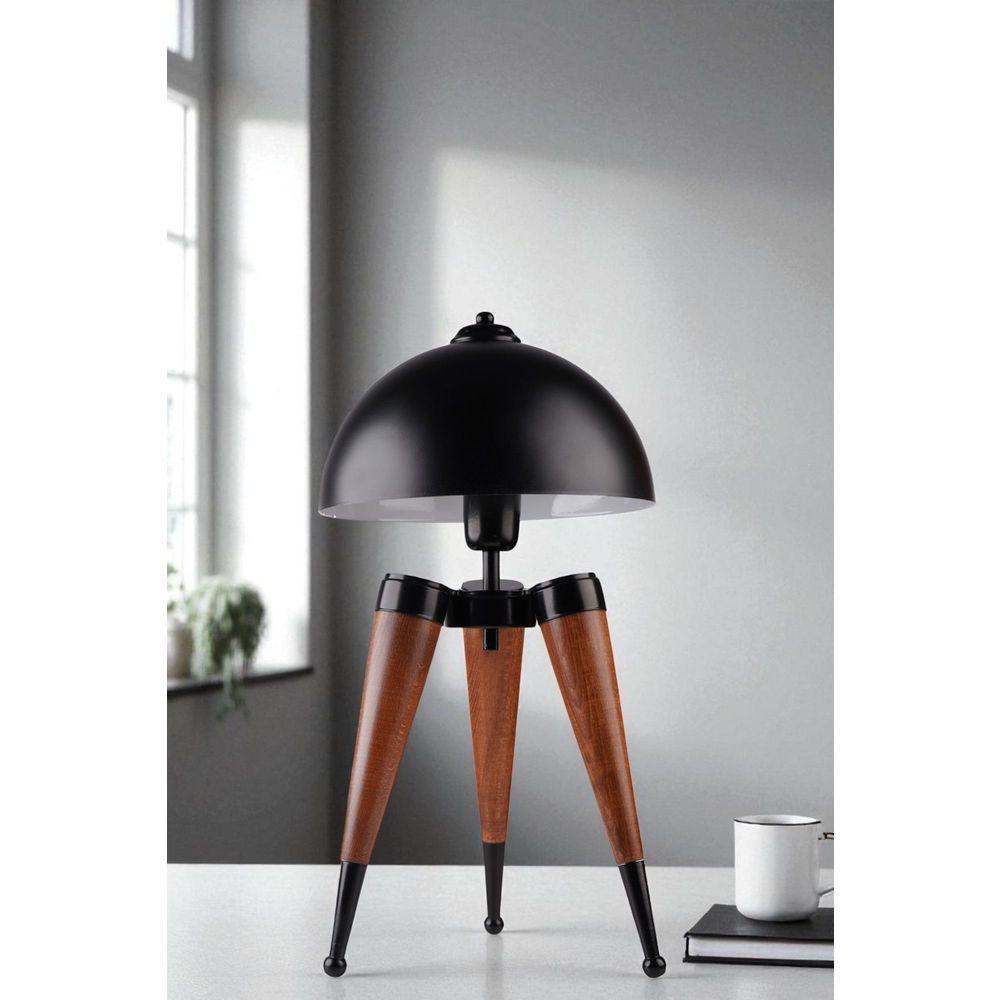 Lampa za sto 8902-1 Crni Orah slika 2