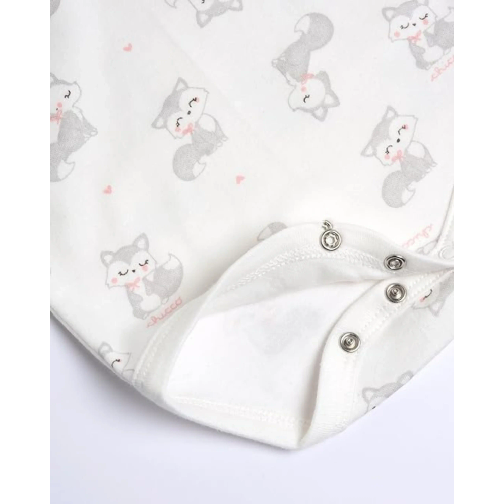 Chicco Bodi sa kratkim rukavima za bebe 2kom, Rozi slika 2