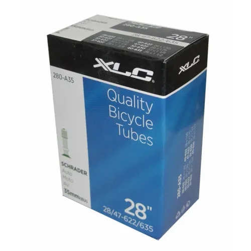 XLC Zračnica VT-A28, 27/28 x 1 1/8-1.75 (AV) - Dugotrajna zaštita za cestovne bicikle slika 1