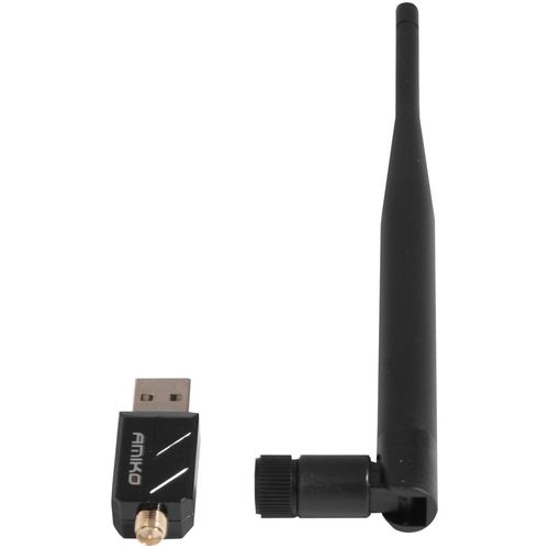 Amiko Wi-Fi mrežna kartica, USB, 2.4 GHz, 5 dB, 150 Mbps - WLN-881 slika 1