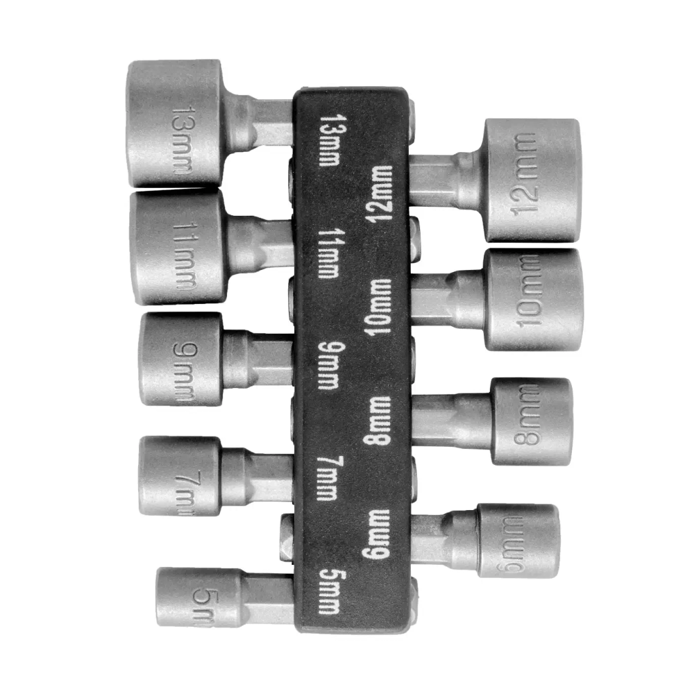 Praktik - 8-dijelna garnitura nastavaka 1/4" 5-13 mm P104 slika 1