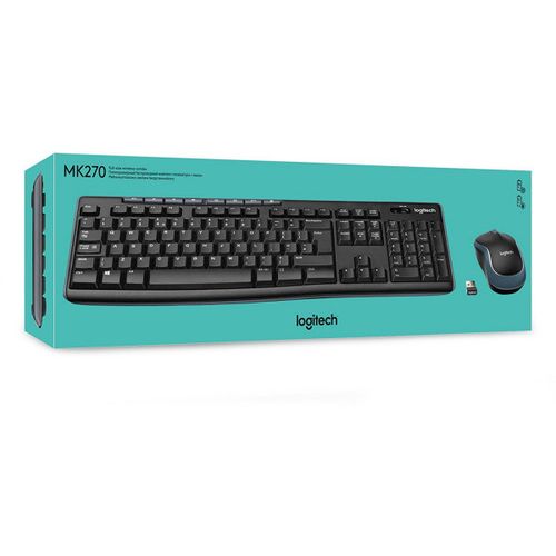 Tastatura + Mis Logitech MK270 Wireless Desktop US slika 3