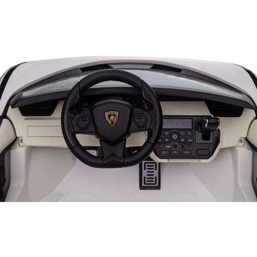 Licencirani auto na akumumulator Lamborghini SIAN 4x100W - dvosjed - bijeli slika 8