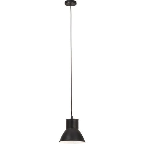 Viseća svjetiljka 25 W crna okrugla 17 cm E27 slika 34