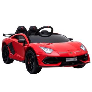 Licencirani auto na akumulator Lamborghini Aventador - crveni