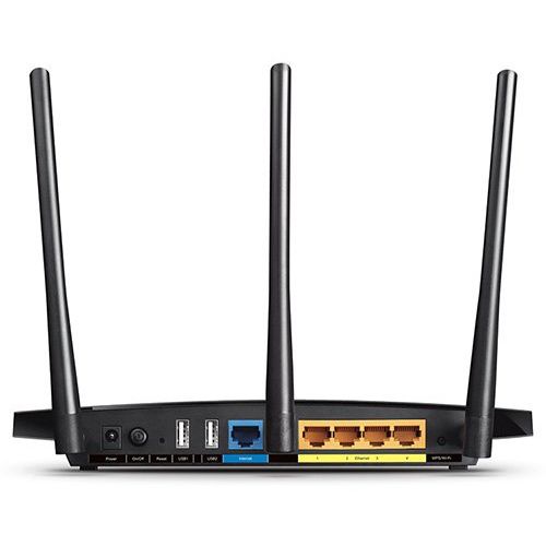 Router TP-Link AC1200 Dual-Band Wi-Fi Gigabit Router, 802.11ac/a/b/g/n, 867Mbps at 5GHz + 300Mbps at 2.4GHz,5 Gigabit Ports,1 USB 2.0,3 fixed antennas,WPS, IPTV, Cloud support, VPN Server, IPv6 Ready,Tether App slika 3