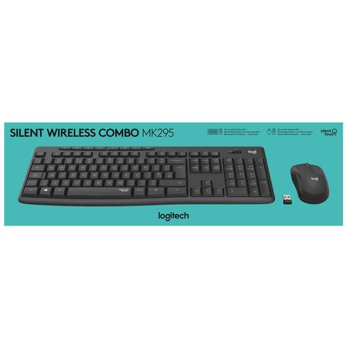 Tipkovnica i miš Logitech MK295 Silent Wireless, 920-009809 slika 6