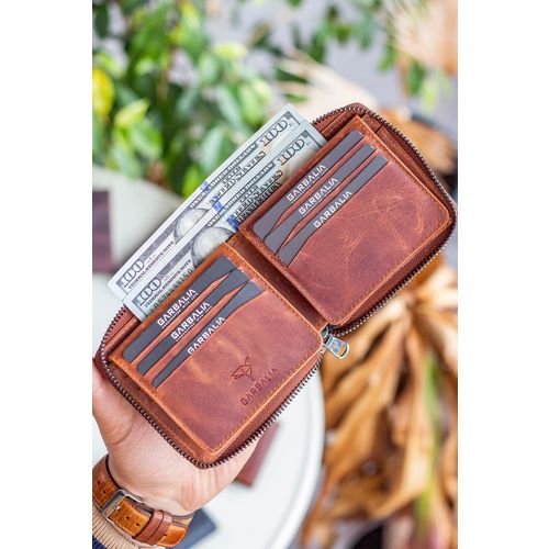 Carole - Crazy Tan Tan Unisex Wallet slika 2