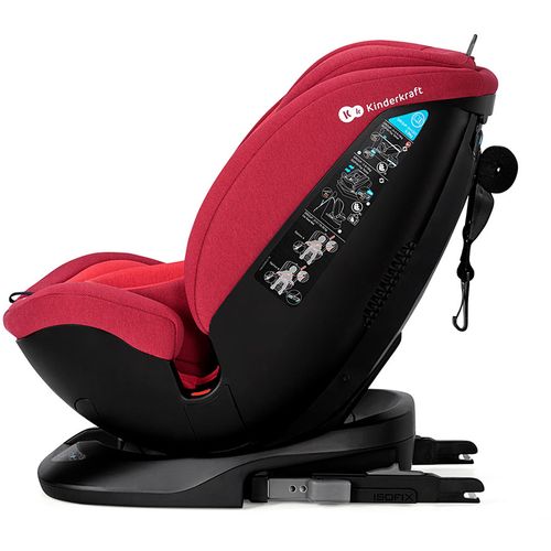 Kinderkraft Xpedition autosjedalica 0-36 kg ISOFIX 360, Red slika 10