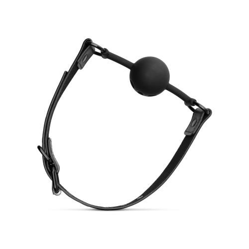 Breathable Silicone Ball Gag - Black slika 6